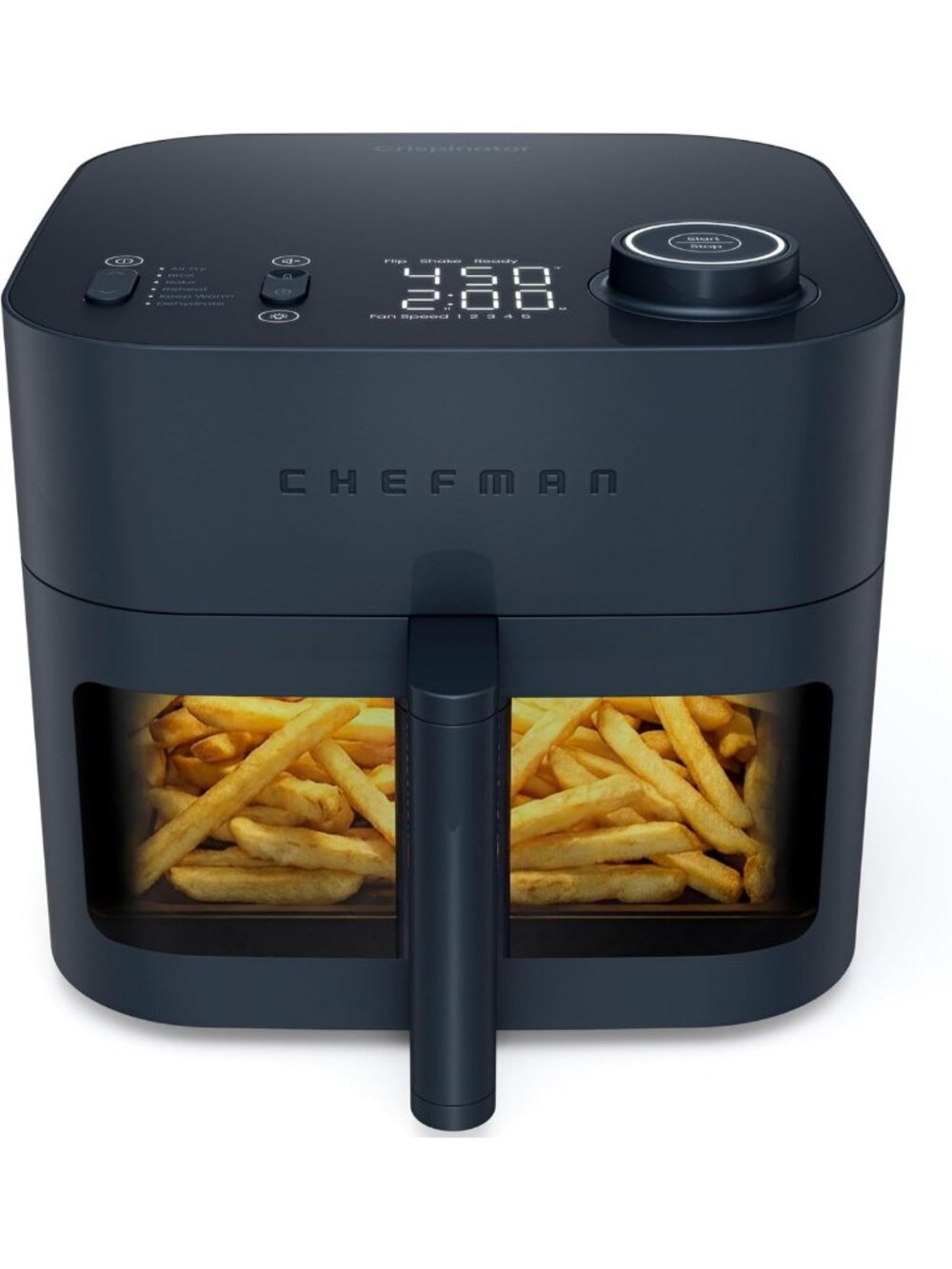 6-in-1 Air Fryer with 8 Qt Capacity, TurboFry Pro, Nonstick Basket, Viewing
